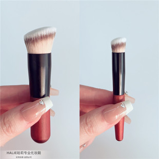 迷你版 270遮瑕刷粉底刷实木便携170无痕粉底刷修容刷鼻影刷