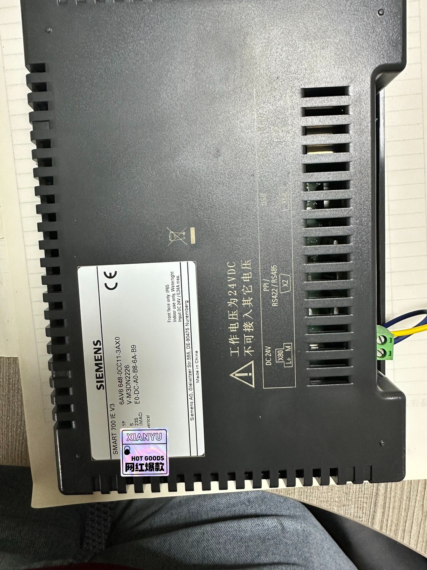 拆机西门子触摸屏6AV6648-0CC11-3AX0#SIE联系客服获取底价高性价比高么？