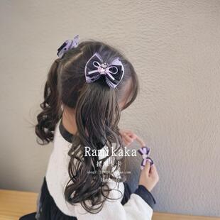 儿童假发双马尾发夹小女孩洛丽塔风格配饰宝宝可爱卡通学生JK一对