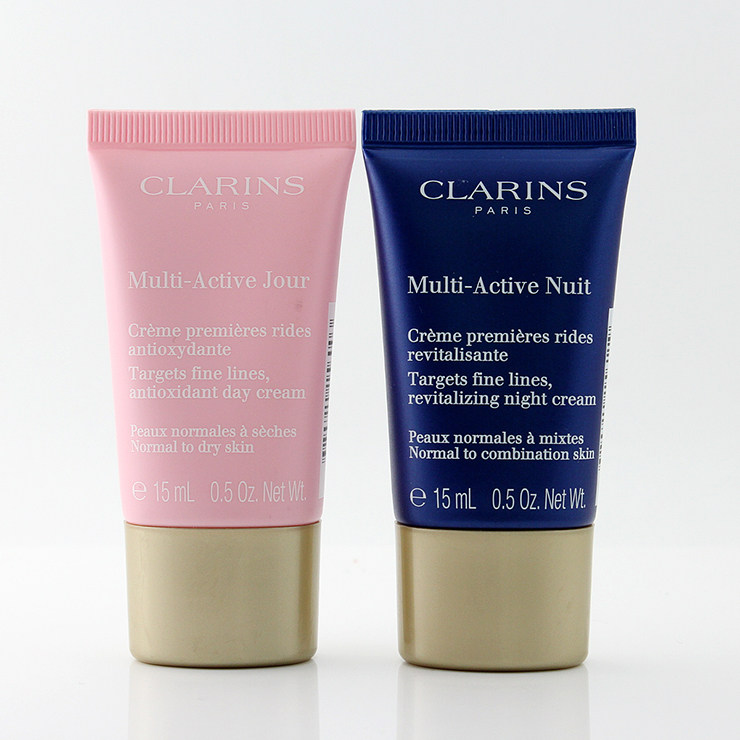 [绿茶名妆正品保证面部护理套装]【小样组合】娇韵诗青春多元赋活两件护月销量7件仅售88元