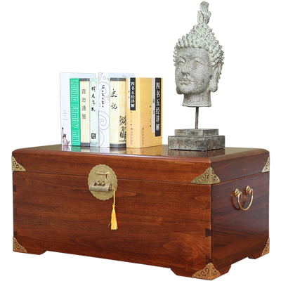 六郎全实木香樟木箱子陪嫁嫁妆箱
