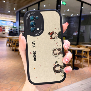 女孩小羊皮适用opporeno6手机壳opρoreno5pro新款0pporeno4opp0ren010女opreno9reon5k opop8poop7oppi6oppe
