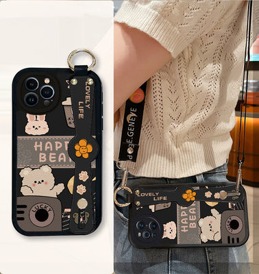 卡通小羊皮适用华为荣耀60pro手机壳honor20s新5G女30青春8x防摔h0n0r50se爆款play6t大气9x小众70pr0男80