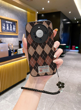 2024菱格适用华为mate60pro手机壳met40新款mαte mare meto20mae30美特meite50e男ma女mater meat maye网红