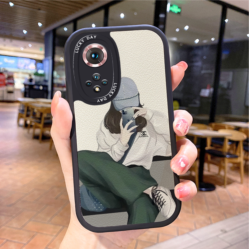 时尚小羊皮适用华为nova9pro手机壳nvoa8novα新款mova男noⅴa7se女novo noⅴα hinova nave套no9nva10nora