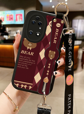 小熊小羊皮适用华为p50pro手机壳新套ppro5Opro女pp50p0ro网红p20派polo防摔ρ30批pto怕4Gp50ro男p40ppro潮