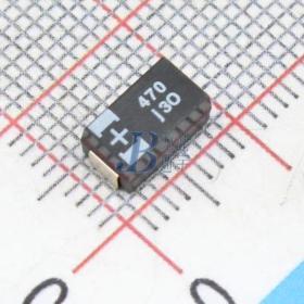 6TPB470M 品牌：PANASONIC  电容现货