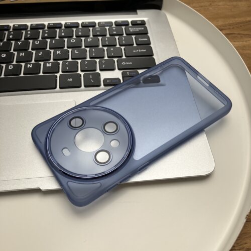 适用华为Mate90手机壳Mate80ProMax全包防摔精孔Mate60/70Pro简约高级感轻奢个性透宝蓝色超薄软硅胶男女日韩