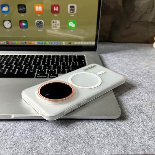 ins象牙白适用荣耀magic9promax手机壳magic8proair高级感透明黑色磨砂冰雾磁吸magic6/7Pro全包防摔PC硬壳女