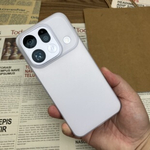 【薄至0.4mm，越级手感】适用OPPOFindX9sPro手机壳9Ultra磨砂不沾指纹PP简约ins高级感半透白色男女新款日韩