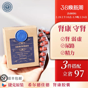 Hildegard Medizin圣希尔德佳德肾胶囊120粒健康植物补充调节