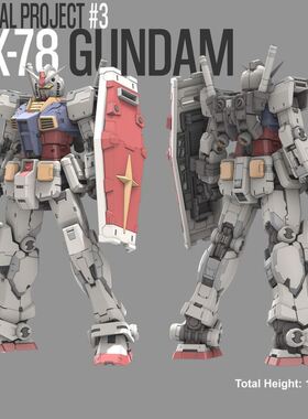 元祖高达RX-78 3D打印模型模型高精素材图纸 STL数据文件