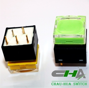 音视频处理器开关 15X15带灯按键开关