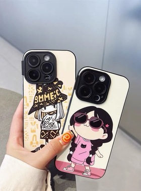 适用于VIVO Y300i Y200萌彩Y78+磨砂S20肤感S19彩绘X200卡通IQOOZ9X防摔IMD独立金属按键手机壳保护套批发