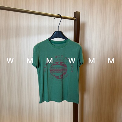 WMM美式字母印花短袖T恤女新款休闲百搭韩版时尚气质舒适显瘦上衣