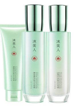 冰美人莲韵水光舒安化妆品套装