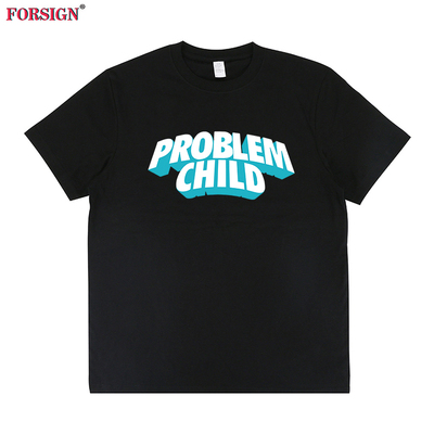 Child problem嘻哈Golfwang潮牌英文hip hop字母短袖T恤男女
