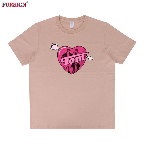 芬兰汤姆艺术美式复古短袖T恤