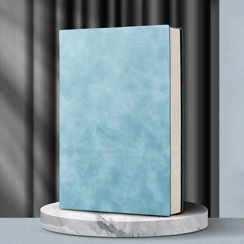 空白纸内页无格无线笔记本子厚a5文艺精致软皮面手绘画画素描美术