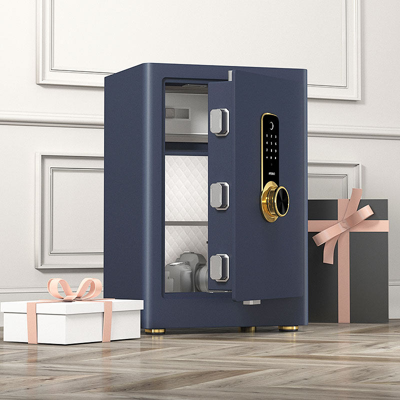 艾斐堡保险柜家用小型指纹密码高端防盗全钢wifi智能保险箱办公床