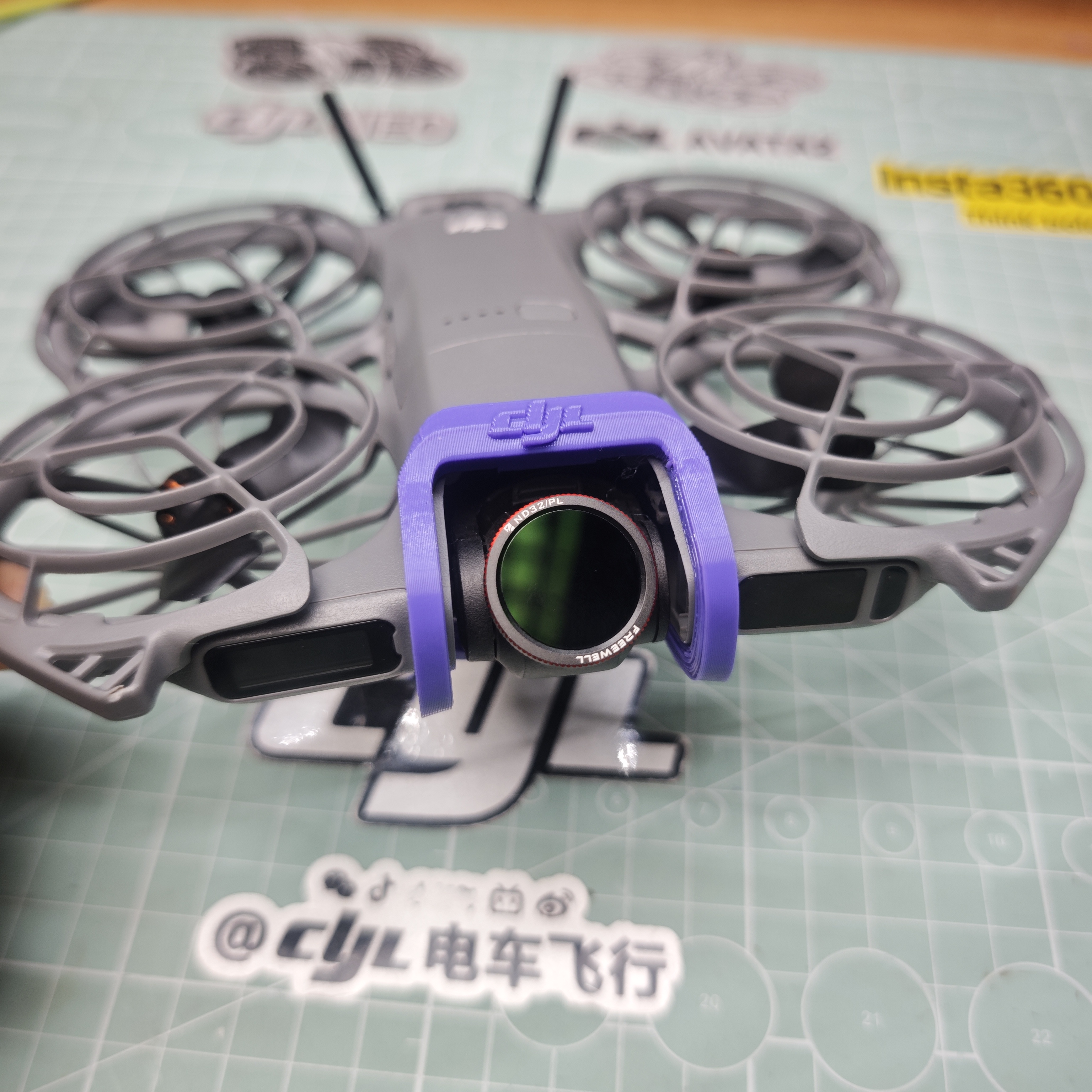 大疆NEO2 云台镜头防撞保险杠 两个装