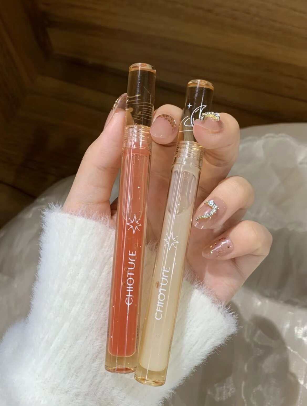 稚优泉护唇油夜间护理唇膜叠涂玻璃唇透明唇蜜晚安牛奶燕麦奶使用感如何?
