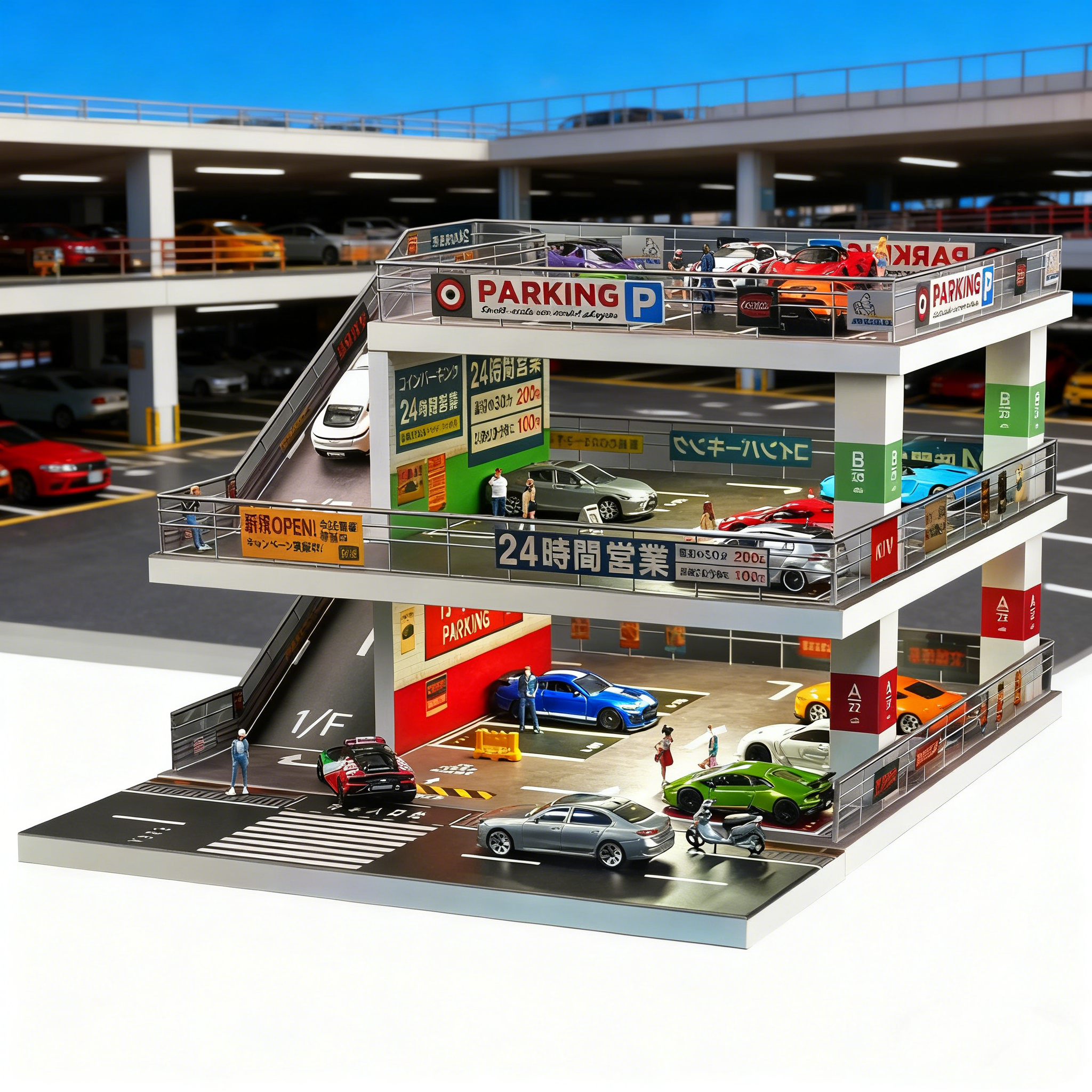 【场景收纳热销3万+】164停车场