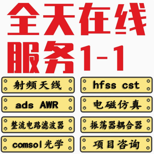 代做hfss天线/fdtd/zemax/Cst/ads/amesim/feko射频CAE仿真分析