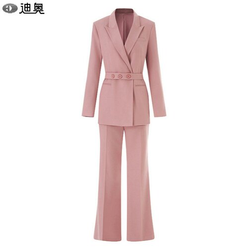 25春秋新款设计感系带显瘦小西服