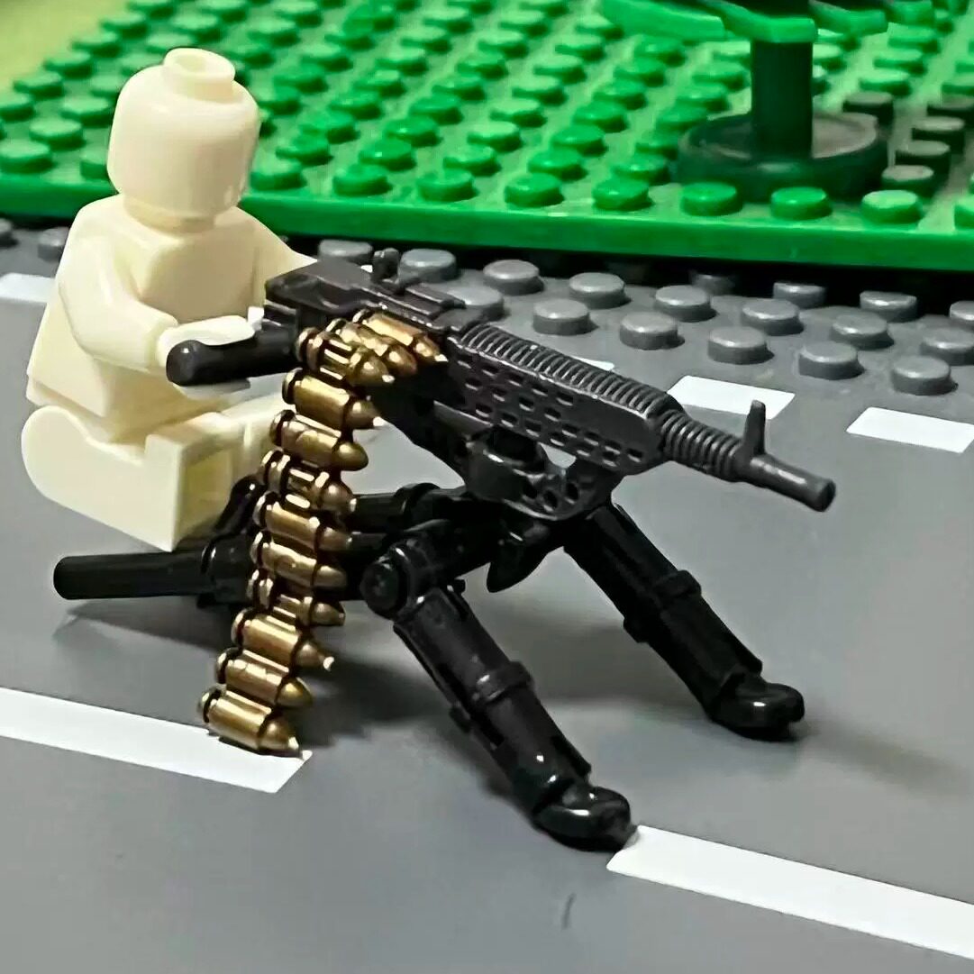 捷克vz37重机枪 3D打印 积木武器配件 - 实物图