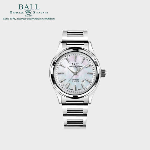 波尔女表珍珠贝母盘+彩虹气灯