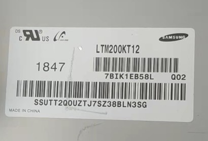 LTM200KT12/10/KL01 M200FGE-L20 LM200WD3 M200O3一体机液晶屏幕