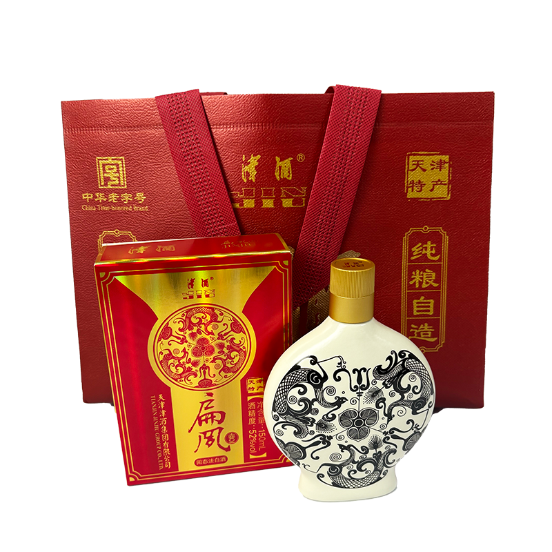 津酒小扁凤迷你版浓香型白酒