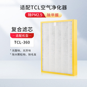 F300 F330 F315 适配TCL空气净化器滤网360T3卫士TKJ F320A B滤芯