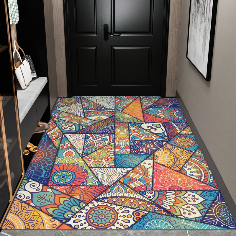 可擦免洗pvc入户门地垫玄关脚垫