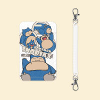 Japanese and Korean cartoon and anime Kabi Beast, children's pick-up and drop-off card, campus meal card, bus and subway card sleeve, work ID card, semi-transparent and hard thumbnail 3