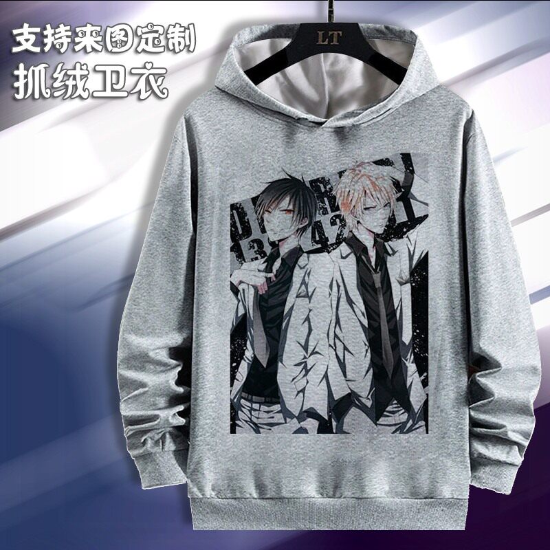 无头骑士异闻录 卫衣长袖衣服周边春秋加绒连帽长袖春秋款