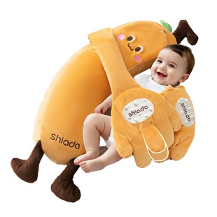Baby soothes, hugs sleep, pats and soothes baby, prevents st