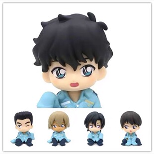 名侦探柯南 手办迷你缩小队 安室透 松田阵平 诸伏景光 萩原研二