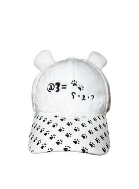 RED ICE原创可爱小熊颜文字熊掌熊甜酷卡通动漫帽子棒球弯檐帽