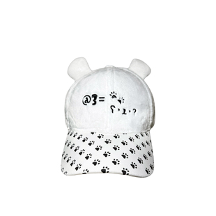 RED ICE原创可爱小熊颜文字熊掌熊甜酷卡通动漫帽子棒球弯檐帽