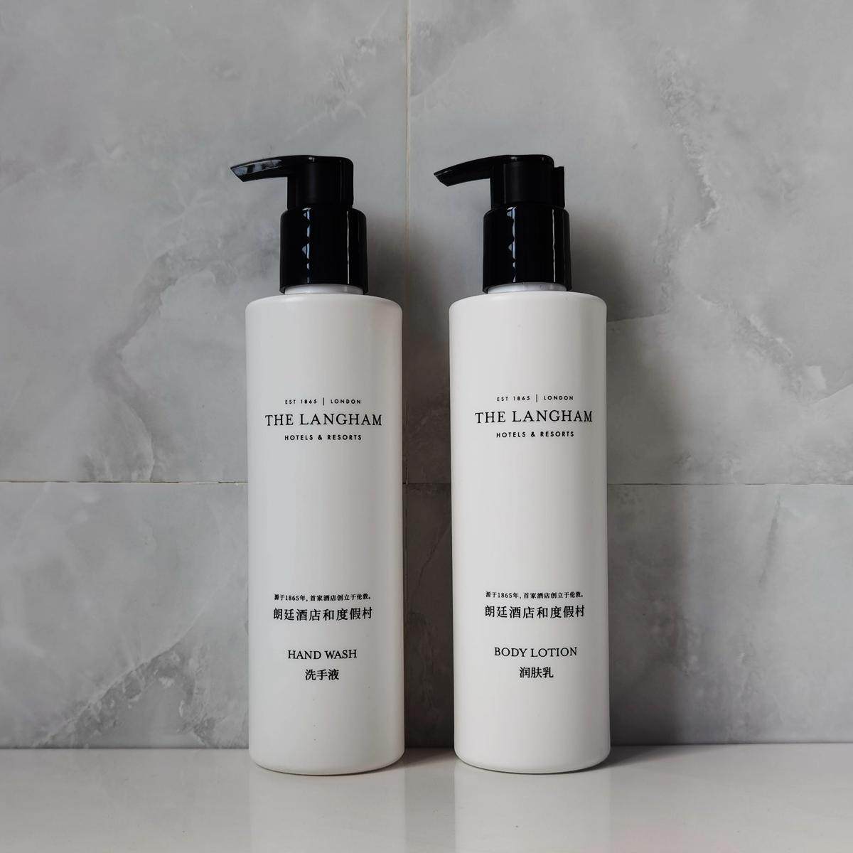 朗豪朗廷酒店润肤乳洗手液