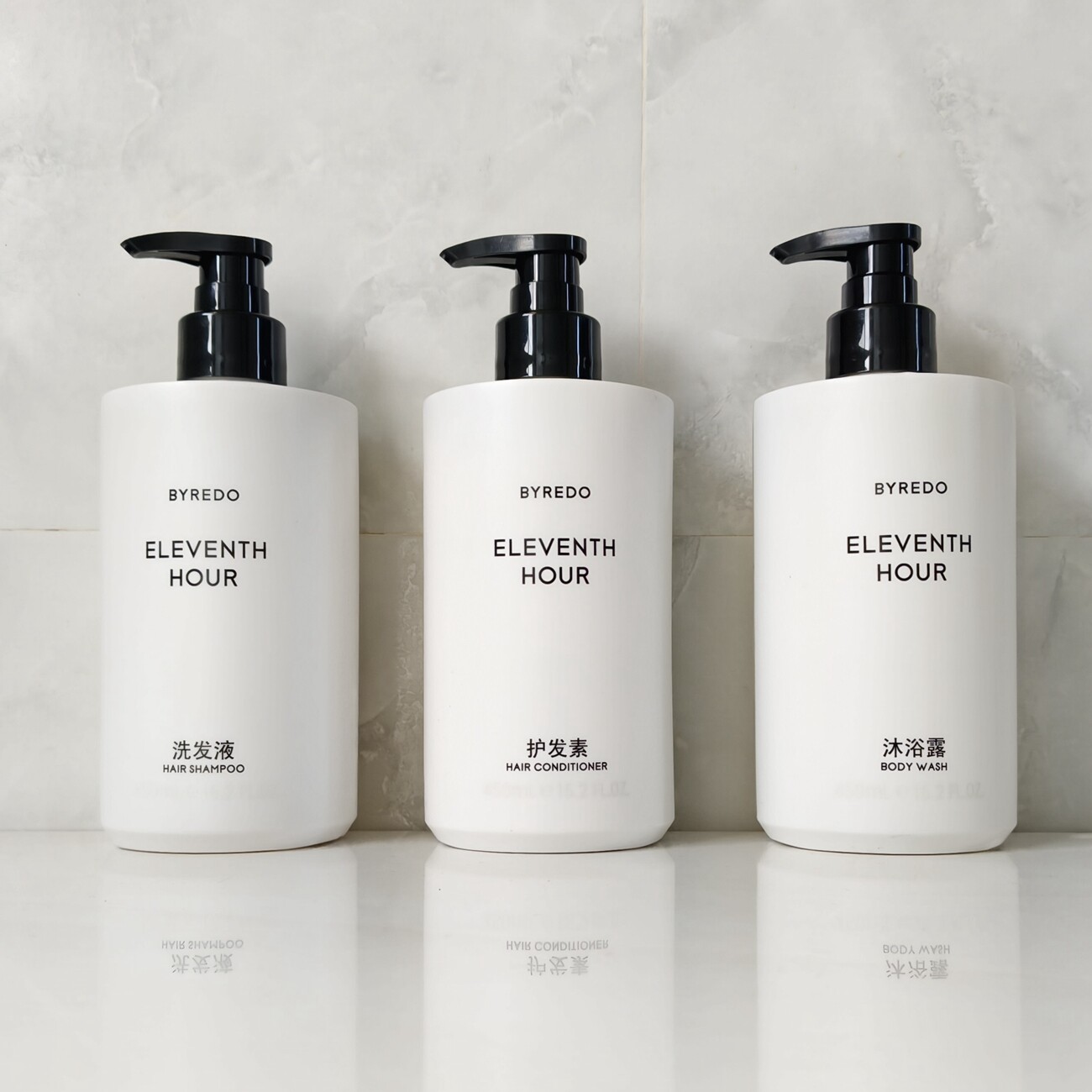 安达仕酒店BYREDO ELEVENTH HOUR最后一刻洗发水护发素沐浴露450