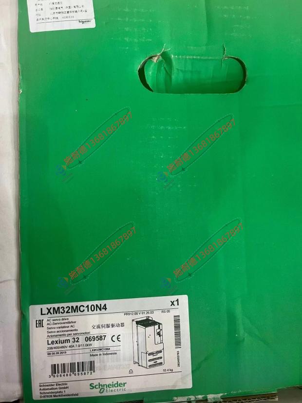 LXM32MC10N4施耐德伺服驱动器