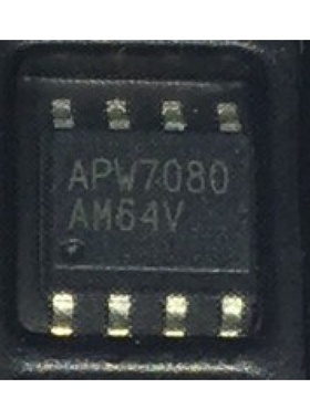 APW7080液晶电源贴片管理ICSOP8背后带散热片7080全新