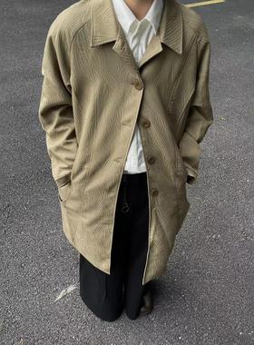 Yoki Satisfaction 24SS Wave trench coat水波纹风衣