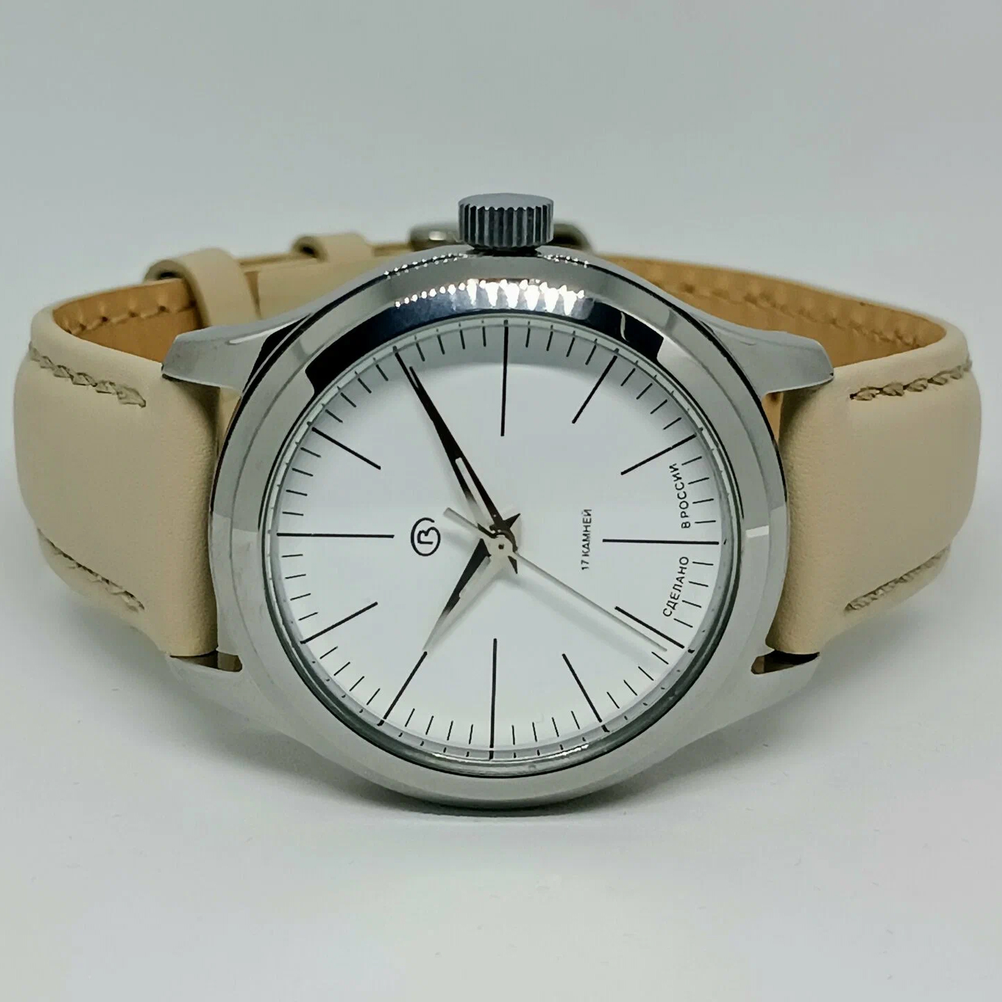 俄罗斯女款手表进口机械时尚简约休闲女表礼物真皮表带VOSTOK东方