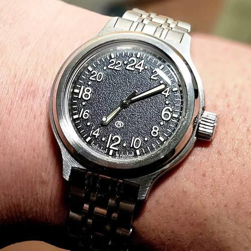 俄罗斯vostok蛙人男表复古机械