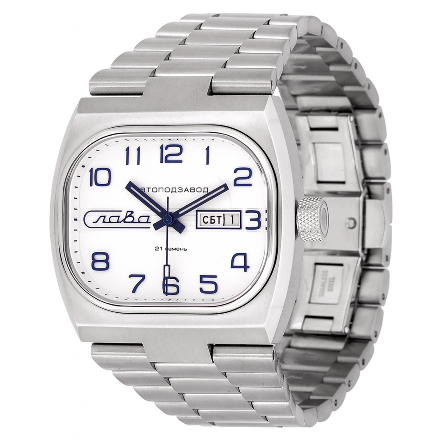 金阔方表自动机械双日历防水进口