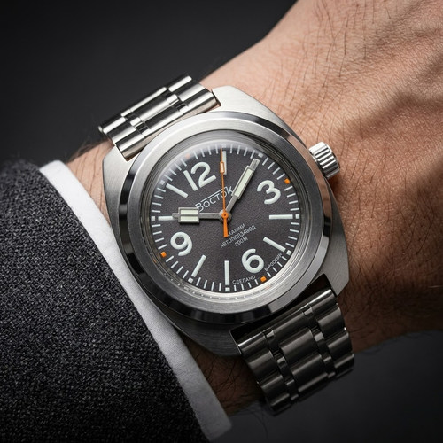 俄罗斯军表VOSTOK手表全自动机械男款200米防水夜光防震原装进口